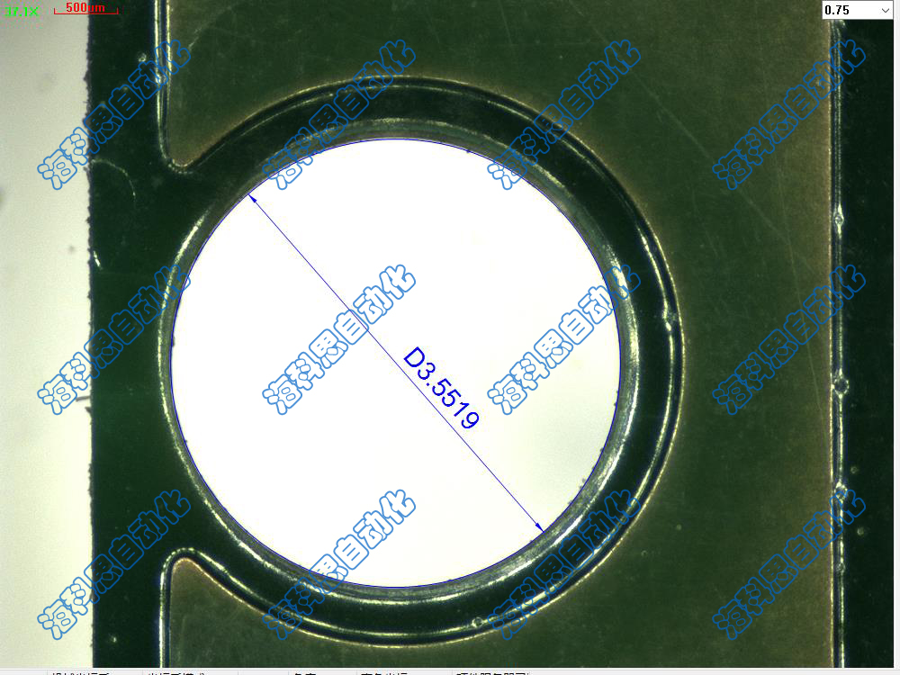 線路板孔徑測(cè)量